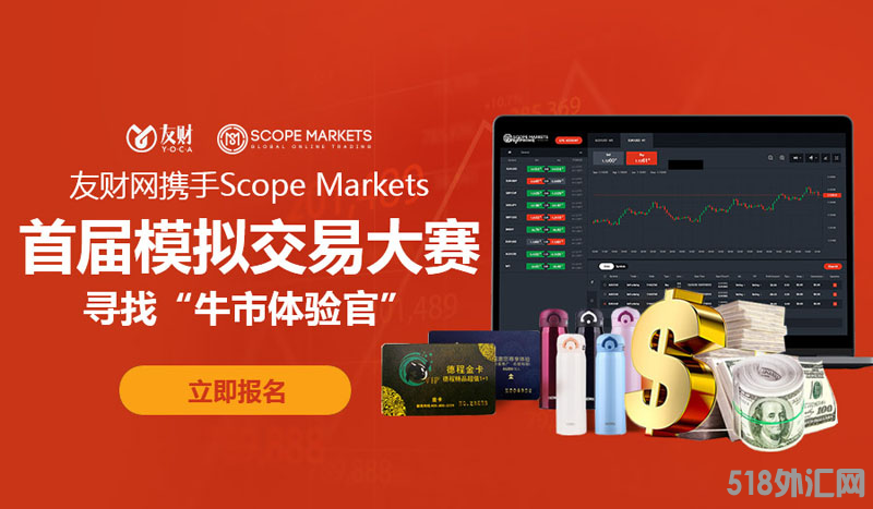 牛年首秀——友财网携手Scope Markets首届模拟交易大赛寻找“牛市体验官”开始报名啦！ ... ... ...