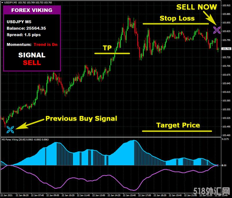 FOREX VIKING PRO一款没有未来函数的外汇交易系统